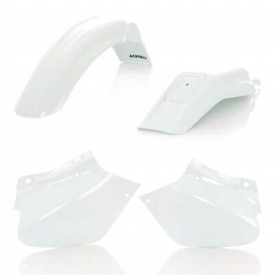 HONDA XR250 1996-03 XR400 1996-04 Acerbis Motocross Enduro Plastic Kit White