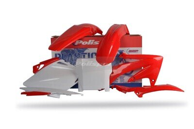 Honda Plastic kit CRF 450 R 2007 Red OEM Motocross Polisport 90125 plastics
