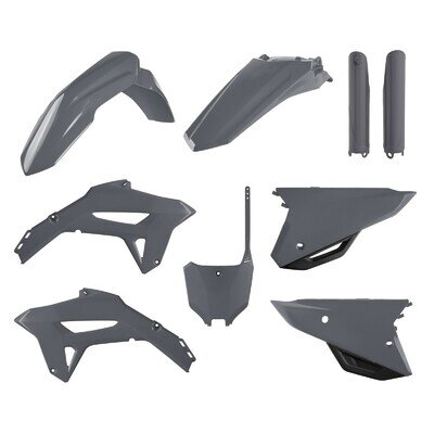 Honda Plastic Kit CRF 250 R 2022 - 2024 Nardo Grey 91057 Motocross polisport