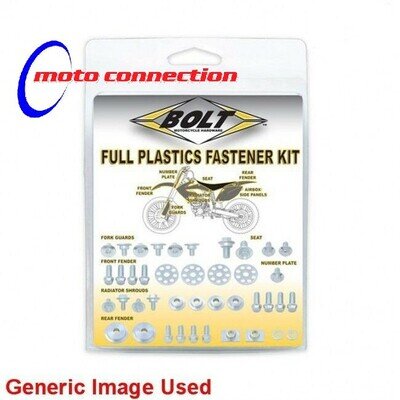 BOLT FULL PLASTICS FASTENER KIT for HONDA CR250 R MOTOCROSS 2004 - 2009