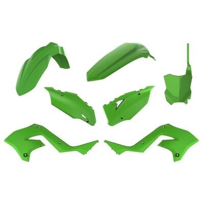 Kawasaki restyle Plastic Kit KX 125 KX 250 2003 - 2008 ALL Green Motocross 90933
