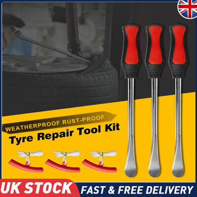 Tyre Levers Spoon Set Heavy Duty Scooter Bike Motorcycle Tire Changing Tool Kit