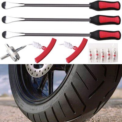 Tyre Levers Spoon Set Heavy Duty Car Bike Motorcycle Tire Changing Tool Kit UK