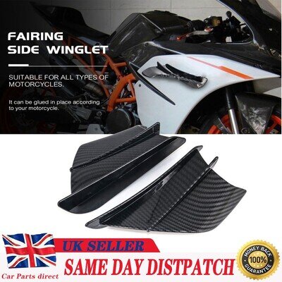 Motorcycle Winglet Aerodynamic Wing Kit Spoiler Motor Accessories ForKawasaki
