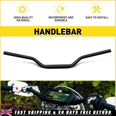 28mm Black Handlebars Fat Bars SX CR for Motocross MX Dirt Pit Bike motorcycle