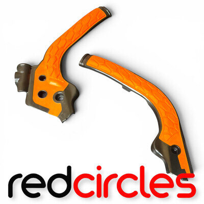 KTM SX 250 FRAME GUARDS FRAME PROTECTORS COVERS 2017-2018 MOTOCROSS