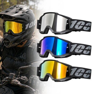 Motocross Goggles Off-Road Dirt Bike ATV MX Racing Safety Eyewear Foam Padding