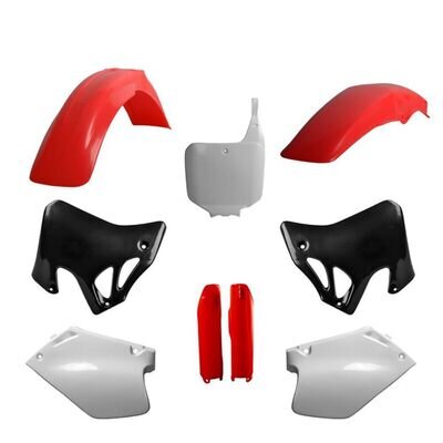 Honda Plastic Kit CR 125 1995 - 1997 CR 250 95 - 1996 OEM Polisport Motocross