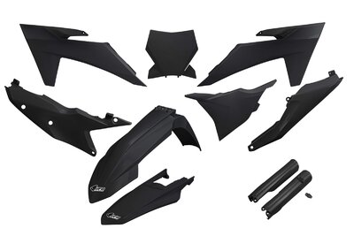 KTM Plastic Kit SX SXF 125 - 450 2023 – 2024 Black UFO Motocross Fairings