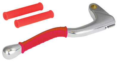SILICONE LEVER SLEEVES SET BRAKE & CLUTCH MOTOCROSS TO FIT GAS GAS EC MX SM RED