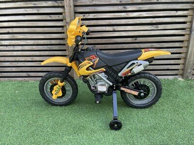 6V Kids Electric Motorbike Motocross Ride On Bike for 3-6 Years