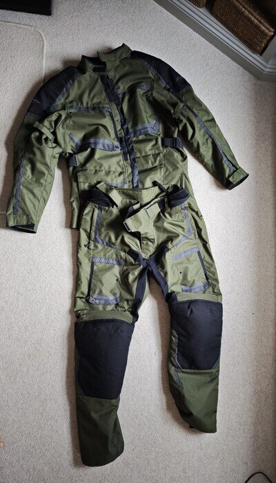 Mint condition RST textile motorcycle jacket and trousers