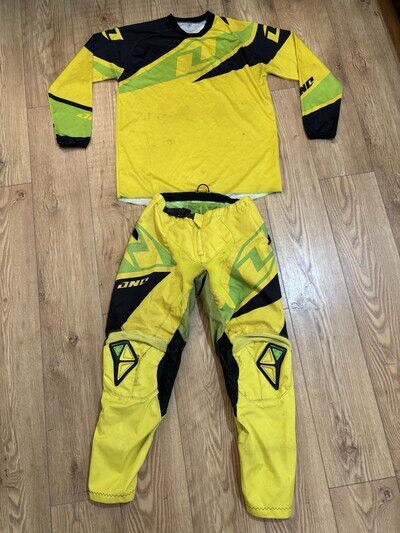 ONE INDUSTRIES Adult Motocross MX Motor Cross Kit Pants Jersey - 32”- LARGE