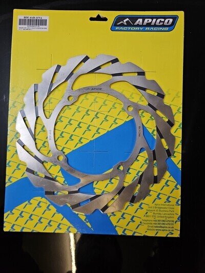 Suzuki RMX250/450 front brake disc 07 on by Apico motocross parts