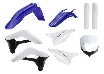 Polisport Enduro Plastic Kit Blue Sherco/White Sherco 250 SEF-R 2018-2023