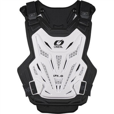 Oneal SPLIT LITE Chest Protector White L/XL Adult Body Armour MX Motocross
