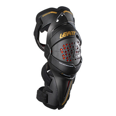 Leatt Z Frame MX Motocross Offroad Race Knee Braces Pair Adults White