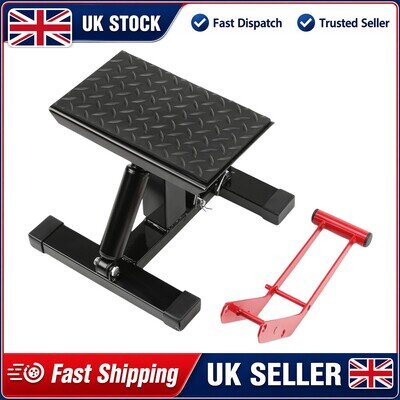 Motocross Red Lift stand MX Bike Stand - Heavy Duty Off-Road Stand Motorcycle