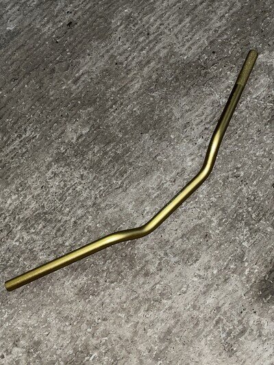 Renthal 22mm 758 Motorcycle Handlebars 7/8in Gold. Off Road Mx Or Road Bike