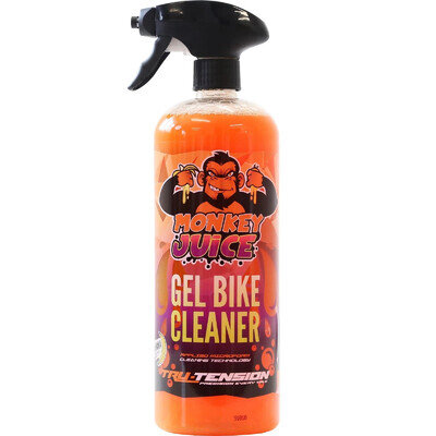 Tru Tension Monkey Juice Gel Bike Motorbike Motocross cleaner 1l Bottle Cycle