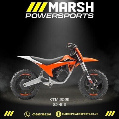 KTM SX-E 2 2025 Model Kids Electric - KTM Main Dealer - Reserve Now!