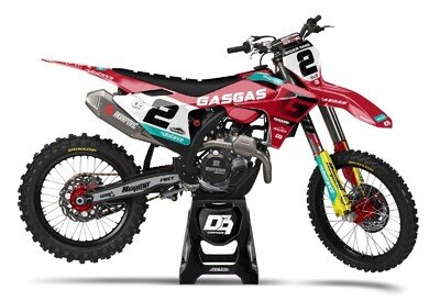 GasGas Motocross MX Graphics Decal Sticker Kit Renji | MC EC EX ECF All Models