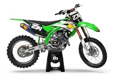 Kawasaki Motocross MX Graphics Decal Sticker Kit chevy | KX KXF KLX All Models
