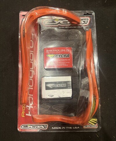 Cycra ORANGE Full Round Hand Guards Enduro/Motocross Bar Pack Only