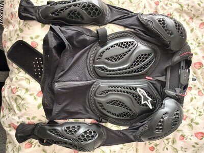 Alpinestars Bionic Action V2 MX Off Road / Quad Bikes Body Armour Jacket - Black