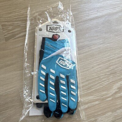 100% MX Gloves Airmatic Motocross Gloves Off-Road Enduro ATV Medium