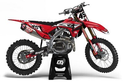 Honda Motocross MX Graphics Decal Sticker Kit Curser | CRF CR XR All Models