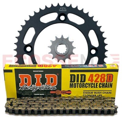 GASGAS MC85 CHAIN & SPROCKET KIT DID CHAIN JT STEEL REAR SPROCKET 2021-2025