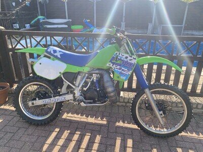 Kawasaki Kx250 2 Stroke 1987 Restored Very Nice Bike Starts And Rides Classic
