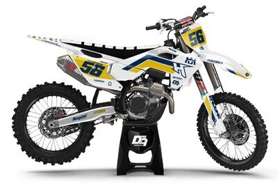 Husqvarna Motocross MX Graphics Decal Sticker Kit Petir | TC FC TE FE All Model