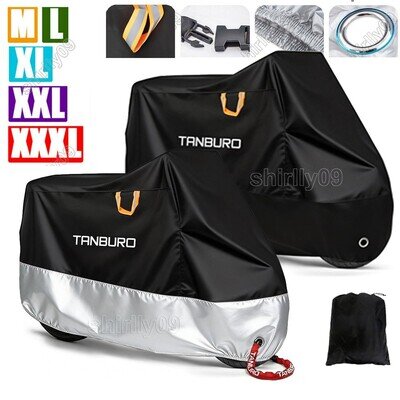 M L XL XXL XXXL XXXXL Motorcycle Motorbike Cover Waterproof Dust UV Protector UK