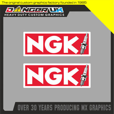 MOTOCROSS MX STICKERS DECALS GRAPHICS FENDERS FORKS AIRBOX NGK SPARK PLUGS