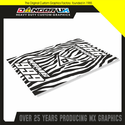 Bike Mat CUSTOM MX MOTOCROSS MX ENDURO PIT BIKE FLOOR GARAGE ADD NAME & NUMBER