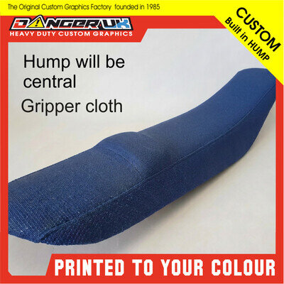 MX Seat Cover with integrated Hump Motocross
