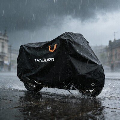 Heavy Duty Motorcycle Motorbike Cover Waterproof Outdoor Rain Sun Dust Protector