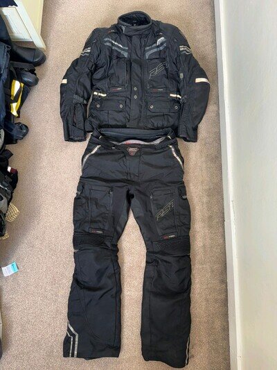 RST Pro Series Adventure textile motorcycle jacket and matching trousers