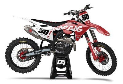 GasGas Motocross MX Graphics Decal Sticker Kit Drift | MC EC EX ECF All Models