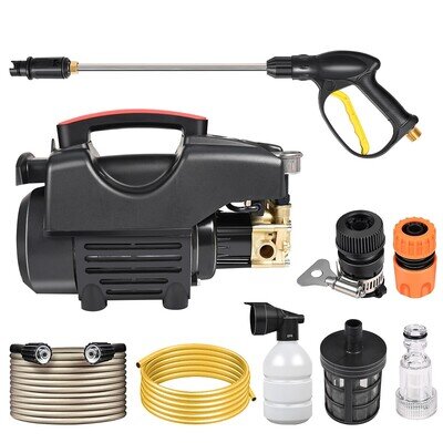 Electric High Pressure Washer Power Gun Jet Wash Patio Car Motorcycle Cleaner