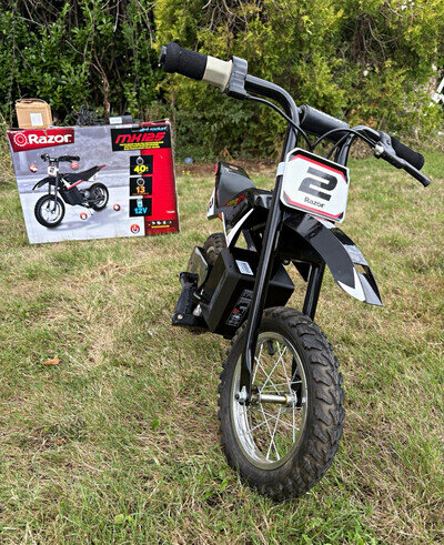 Razor Dirt Rocket MX125 Electric Motocross Bike for Children kids mini dirt bike