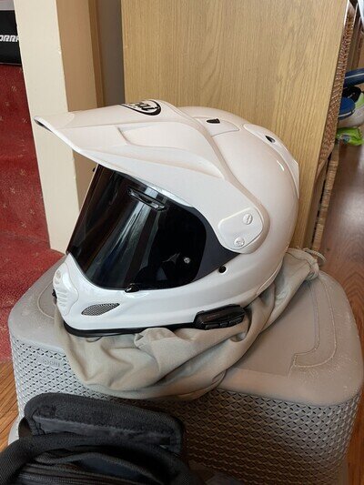 ARAI TOUR X4 Adventure Motorcycle Helmet c/w Interphone Intercom Size XL