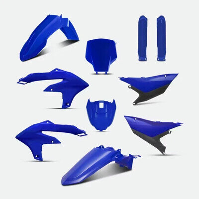 YAMAHA PLASTIC KIT INC FORK GUARDS YZF 450 2026 Polisport OEM Blue Motocross