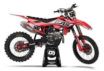 GasGas Motocross MX Decals Graphics Sticker Kit Curle - MC EC EX