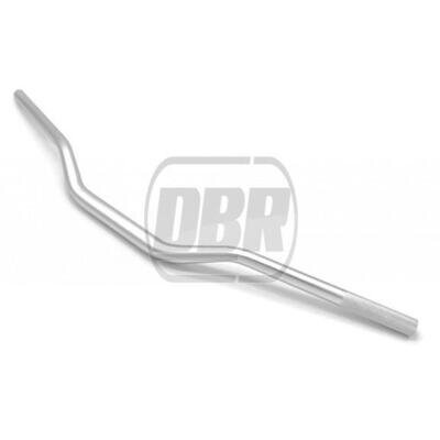 Silver 28mm Fat Boy Aluminium Alloy Handlebar MX Pit Bike Tapered Bars Renthal
