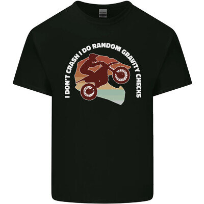 Funny Motocross Scrambling Dirt Bike Motorbike Mens Light Cotton T-Shirt