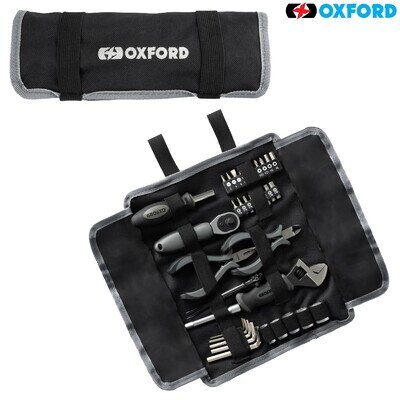 Oxford Tool Roll Pro Underseat Emergency Travel 35 Piece Kit for Motorbike OX169