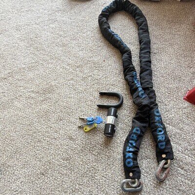 Oxford Heavy Duty Bike Chain And Lock
